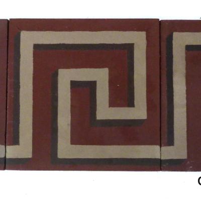 Boch Freres border tiles c.1908