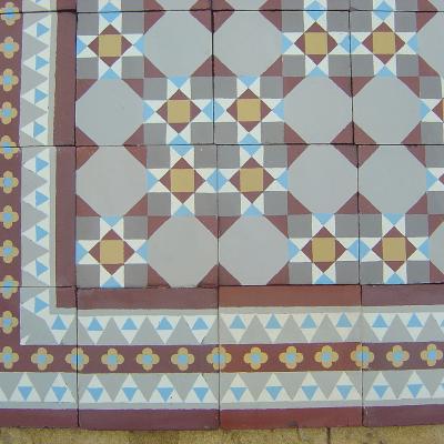 Classical geometry - c.1925-30 French floor with Victorian influences