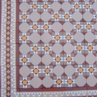 Classical geometry - c.1925-30 French floor with Victorian influences