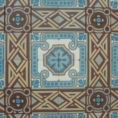 Impressive Belgian/French period entrance hall floor – 10m2 / 107 sq ft