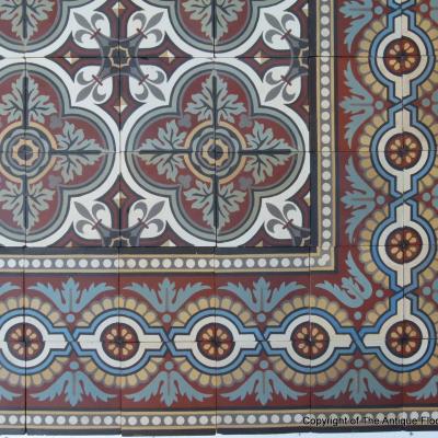 A warm and magnificently detailed Maubeuge period floor